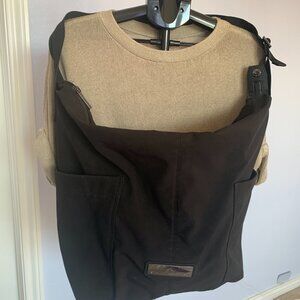 Adidas by Stella McCartney Black Shoulder Tote Gym Duffel Bag Travel Pockets Zip